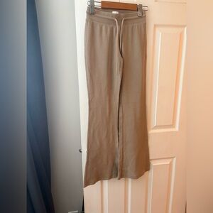 Sunday Best Aritzia waffle lounge pant flare size 2XS